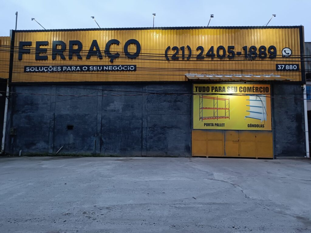 Fachada-Ferraço Móveis de Aço